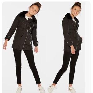 Bardot Girls Aimee quilted coat exclusive label 100% authentic New with Tags